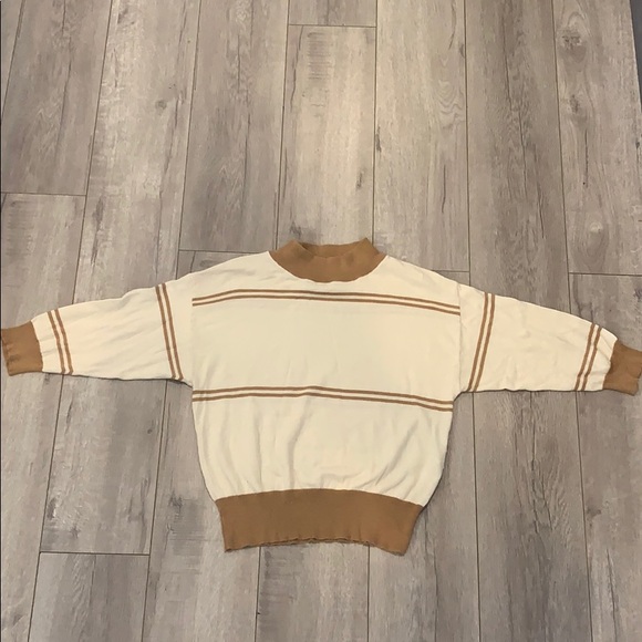 Callahan Sweaters - Cream and Tan Sweater